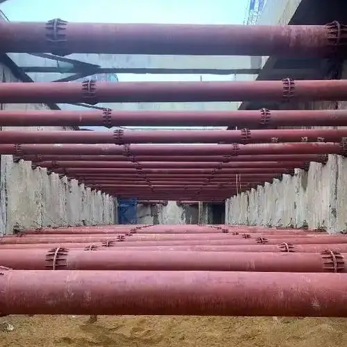 Applicationes ferri subsidia in constructione subway
